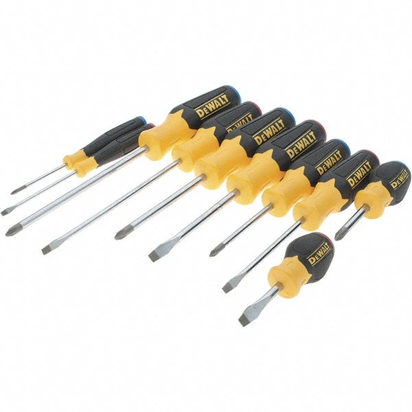 DeWALT - 10 Piece Slotted & Phillips Screwdriver Set - 61818902 - MSC ...