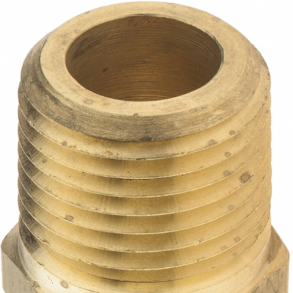 Eaton 7/820 NPT, Brass Reusable Hose Male Fitting 61829875 MSC