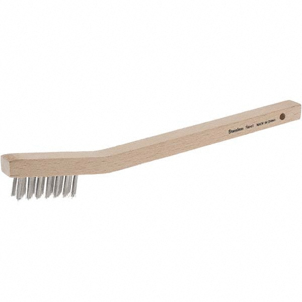 0.0104 in Bristle Diameter WEILER Stainless Steel Double Spiral Tube Brush 1 in Diameter 5 1//2 in Length 21125