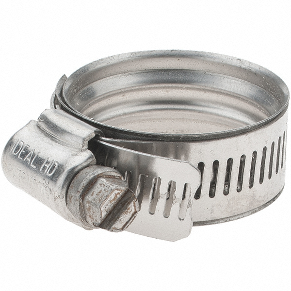 Worm Gear Clamp: SAE 20, Stainless Steel Band
