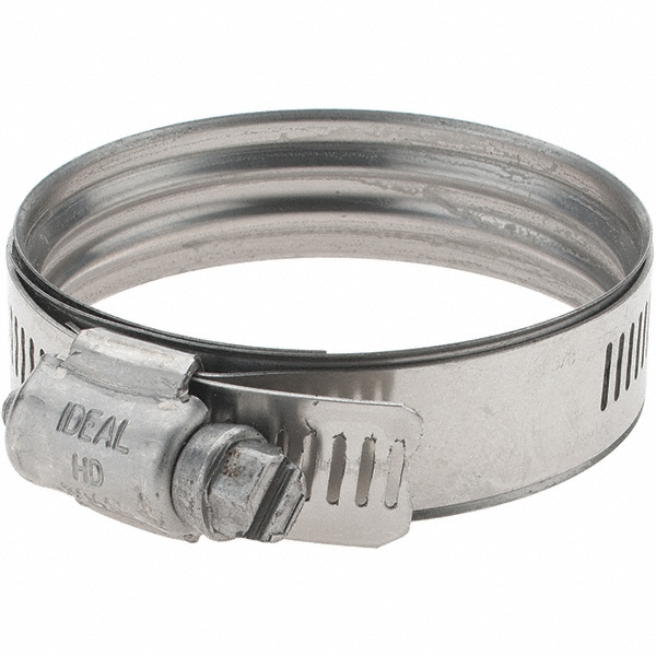 Worm Gear Clamp: SAE 34, Stainless Steel Band