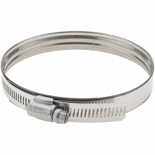 Worm Gear Clamp: SAE 72, Stainless Steel Band