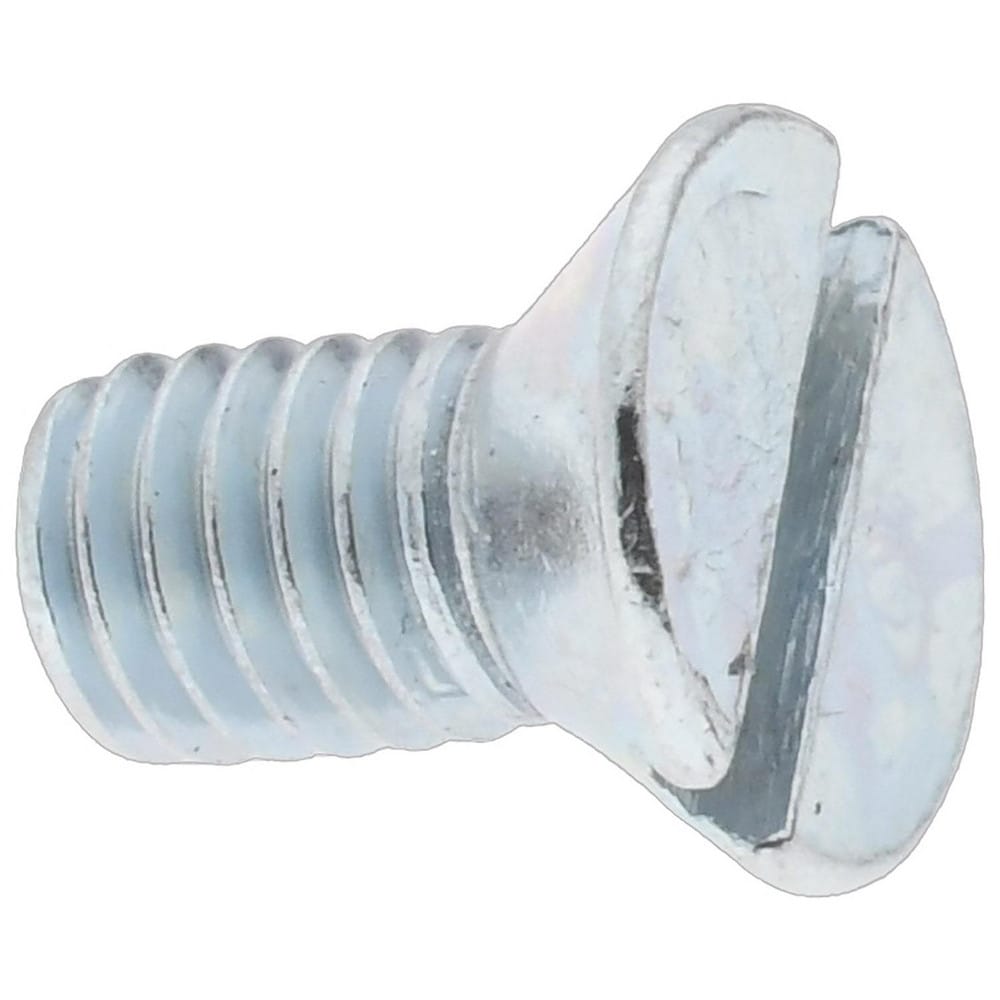 Machine Screw: #10-32 x 3/8", Flat Head, Slotted