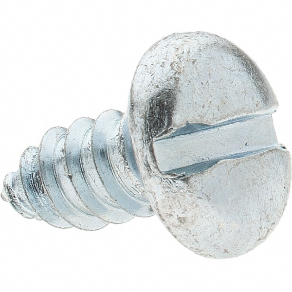 Sheet Metal Screw: #14, Pan Head, Slotted