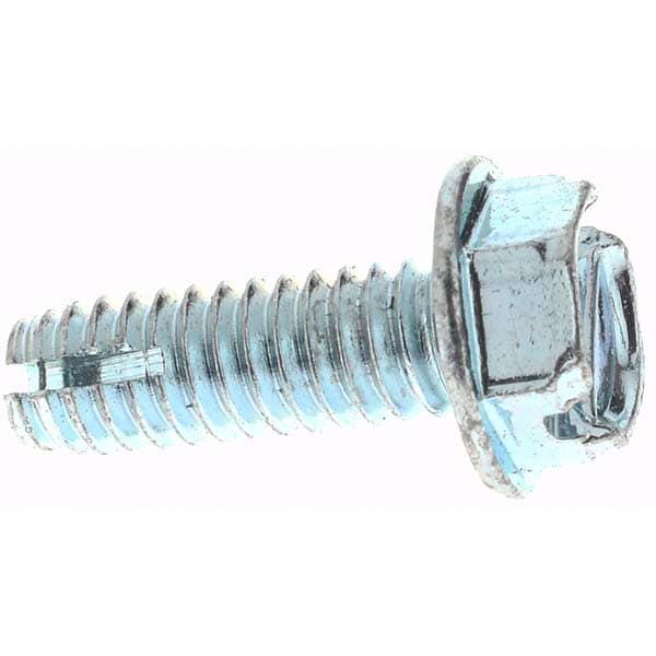 #8-32 UNC 1/2" Length Under Head Hex Thread Cutting Screw