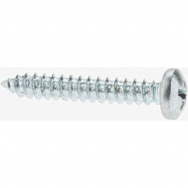 Sheet Metal Screw: #7, Pan Head, Phillips