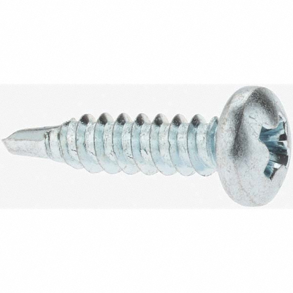 Sheet Metal Screw: #8, Pan Head, Phillips
