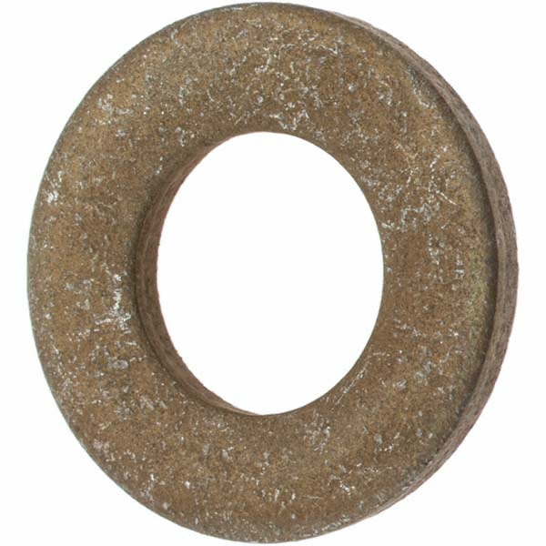 Value Collection - 7/8 Screw SAE Flat Washer: Grade 8 Steel, Yellow