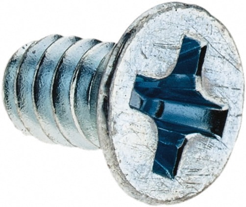 Machine Screw: #6-32 x 1/4", Flat Head, Phillips