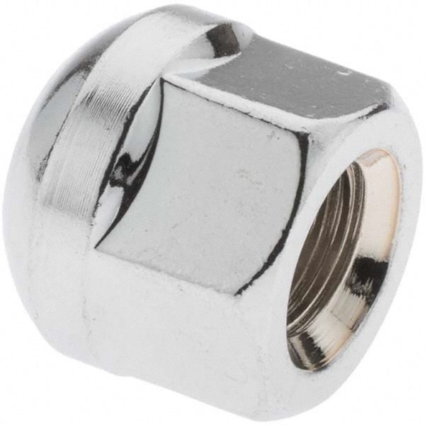 M12-1.5 Chrome Finish Open Wheel Nut