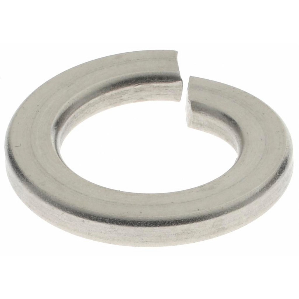 Fastenere 9/16" Stainless Steel Split Lock Washers – Medium Split, Grade 18-8 (Qty 10)