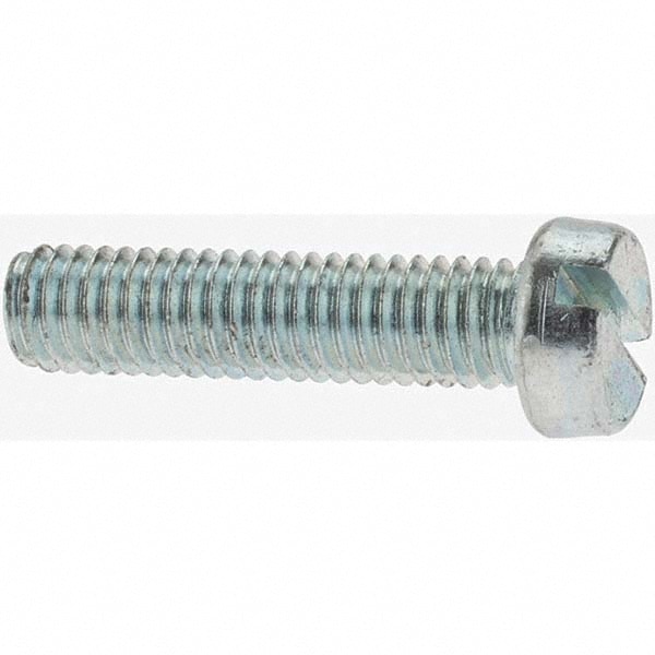 Machine Screw: M6x1 x 16.00 mm  Cheese Head, Slotted