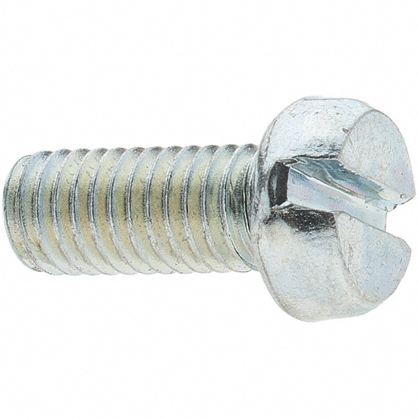 Machine Screw: Cheese Head, Slotted