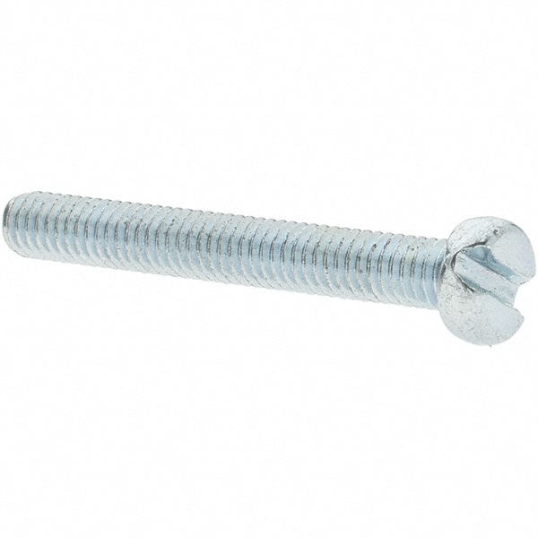 Machine Screw: M4x0.7 x 30.00 mm Length Under Head, Cheese Head, Slotted