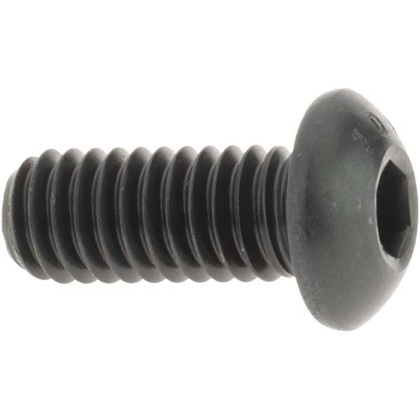 5 Viti A Testa Cilindrica Svasata 1/2-20 X 3/4 – Acciaio Legato Ossido Nero – Grado 8 – Fastenere