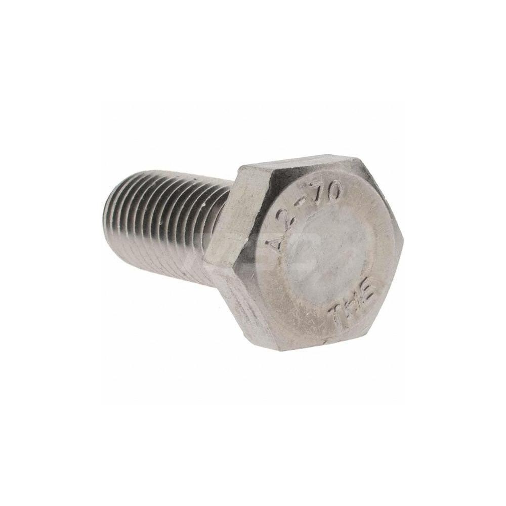 Value Collection Hex Head Cap Screw M12 X 175 X 30 Mm Grade 18 8 And Austenitic Grade A2 