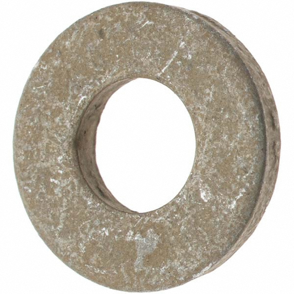 Value Collection 1/4" Screw SAE Flat Washer Steel, Zinc Yellow