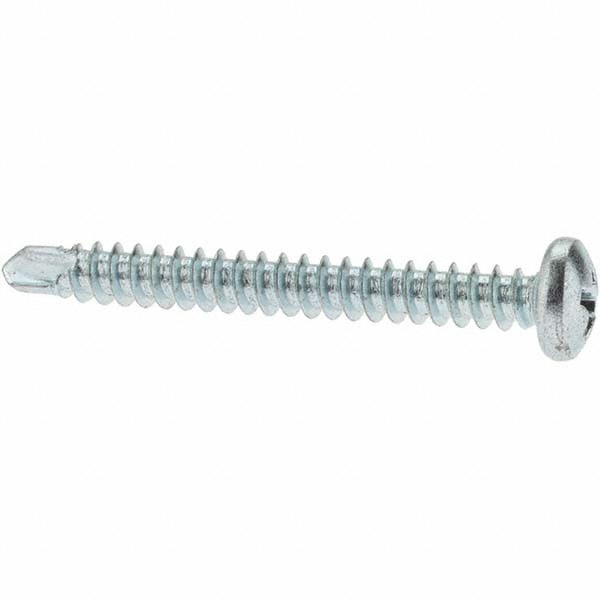 Sheet Metal Screw: #8, Pan Head, Phillips