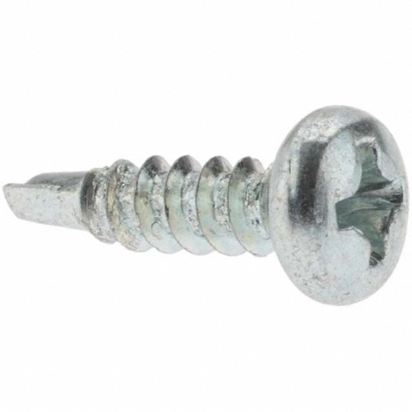 Sheet Metal Screw: #6, Pan Head, Phillips