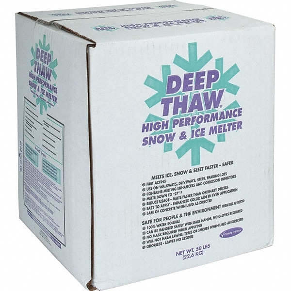 Ice & Snow Melter & De-Icer: Granular, 50 lb Box