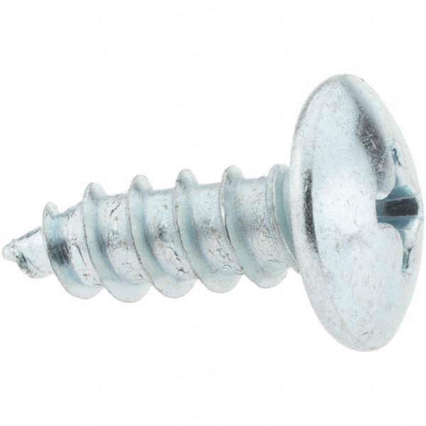 Sheet Metal Screw: #14, Truss Head, Phillips