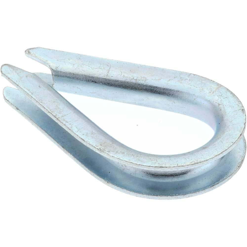 Value Collection - Wire Rope Thimble: 1/8″ Rope Dia, Steel - 61857975 - MSC  Industrial Supply