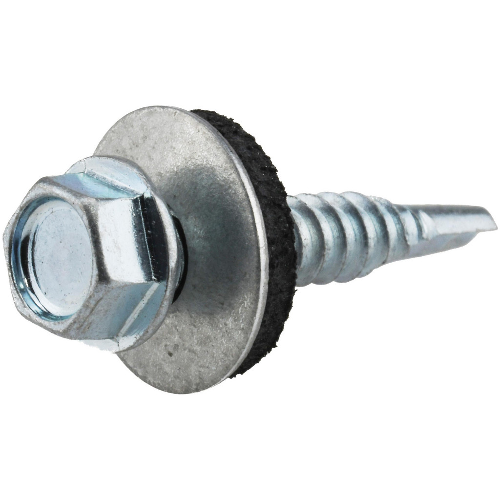 Value Collection - #12, Hex Washer Head, Hex Drive, 1-1/4