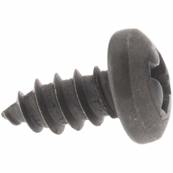 Sheet Metal Screw: #8, Pan Head, Phillips