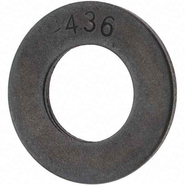 Value Collection 1" Screw SAE Flat Washer Steel, Plain Finish MSC