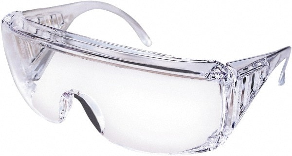 Safety Glass: Uncoated, Clear Lenses