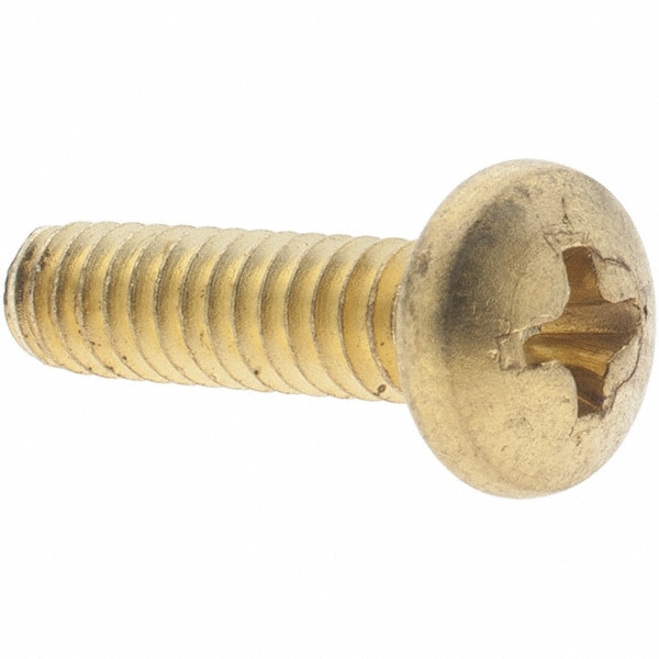 Machine Screw: #10-24 x 3/4", Pan Head, Phillips