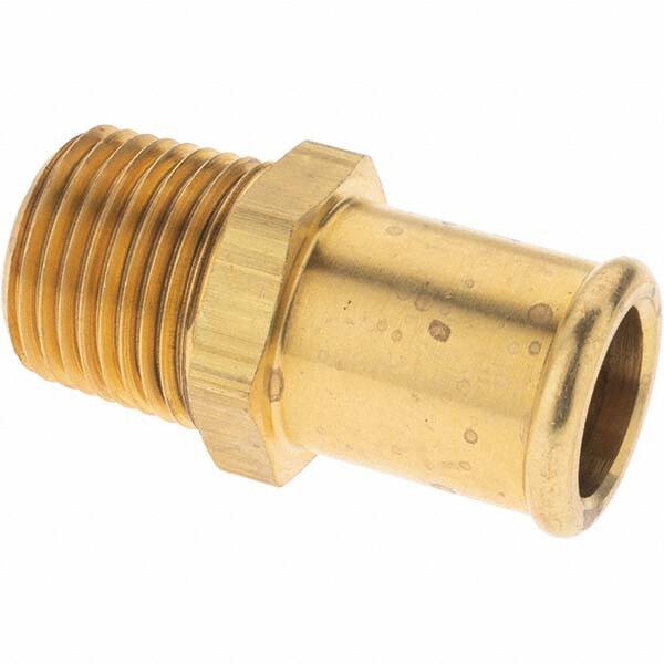 Drain, Waste & Vent Pipe Nipples; Style: Threaded x Unthreaded ; Pipe Size: 3/8 (Inch); Material: Brass