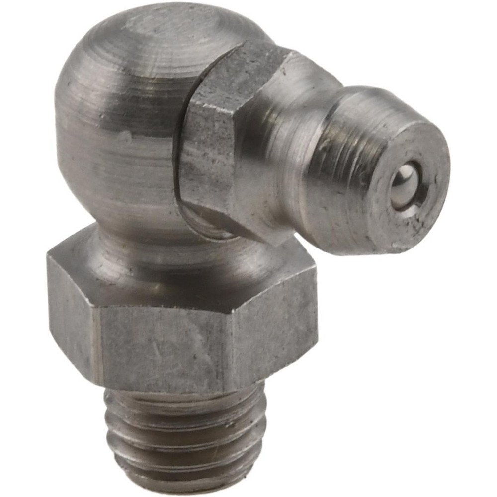Standard Grease Fitting: 90 ° Head, 1/4-28