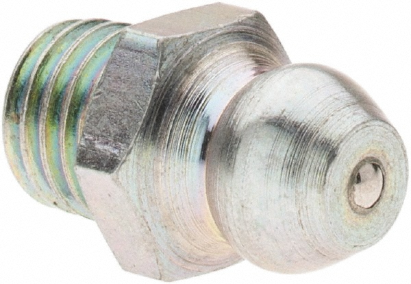 Taper Thread Grease Fitting: 1/4-28