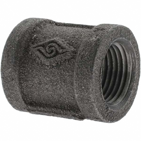 Black Coupling: 1/2"