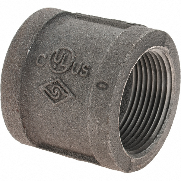 Black Coupling: 1-1/4"