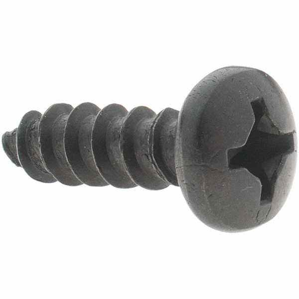 Sheet Metal Screw: #12, Pan Head, Phillips