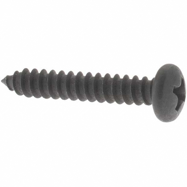 Sheet Metal Screw: #8, Pan Head, Phillips