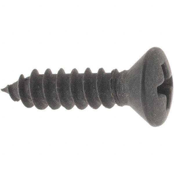 Sheet Metal Screw: #10, Flat, Oval & Pan Head, Phillips