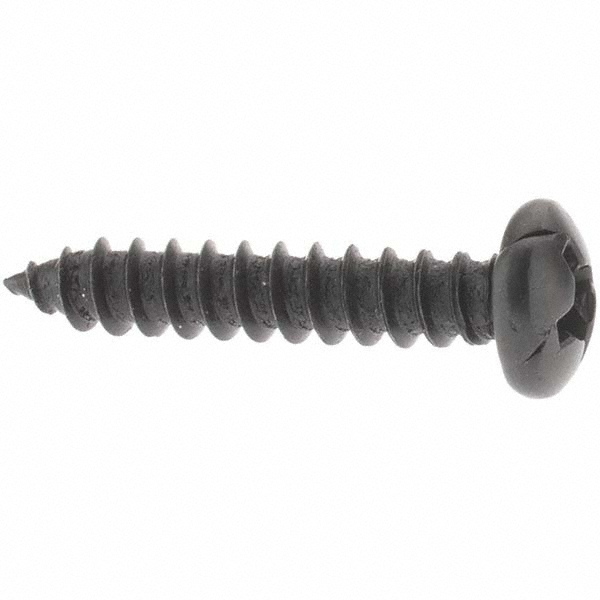 Sheet Metal Screw: #6, Flat, Oval & Pan Head, Phillips