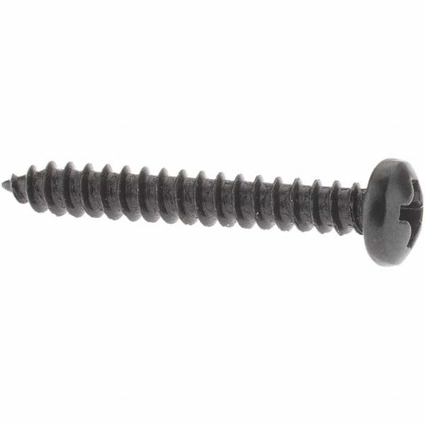 Sheet Metal Screw: #6, Pan Head, Phillips