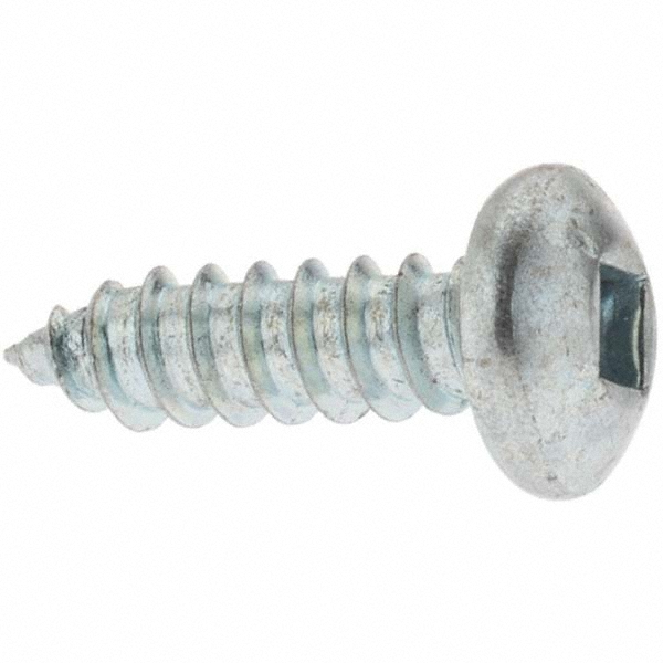 Sheet Metal Screw: #12, Pan Head, Square
