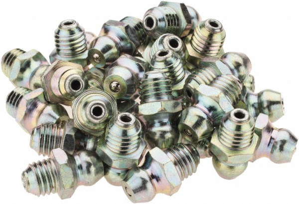 Taper Thread Grease Fitting: 1/4-28