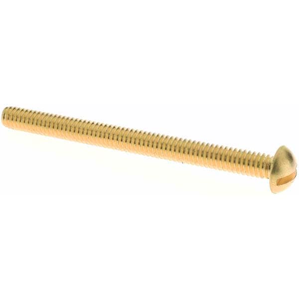 Machine Screw: #8-32 x 2", Pan Head, Slotted
