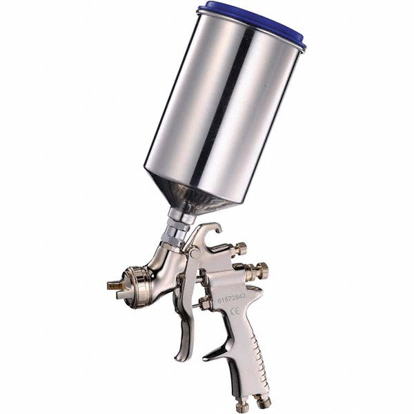 Central Pneumatic 20oz HVLP Gravity Feed Spray Gun - Purple, Model 62300, SHIPS FREE