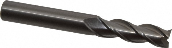 Kennametal 5051855 Square End Mill: 1/2 Dia, 1-1/2 LOC, 1/2 Shank Dia, 4 OAL, 3 Flutes, Solid Carbide Image