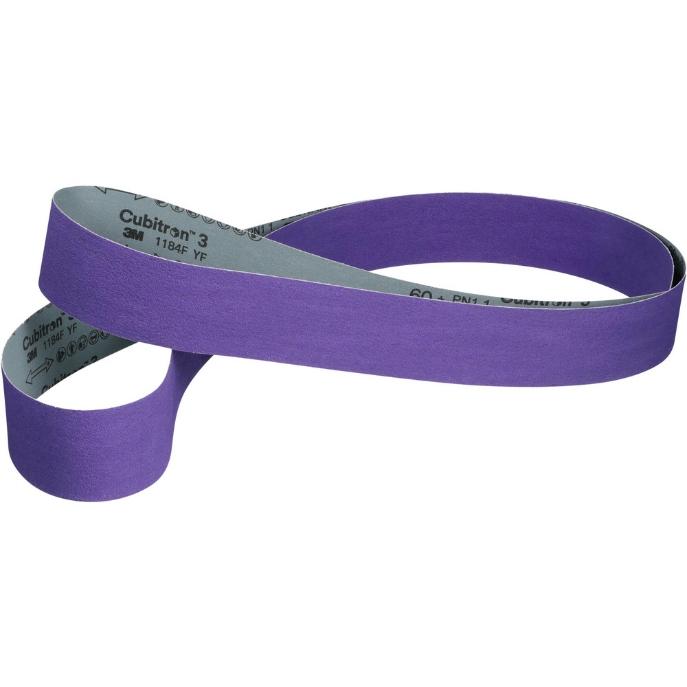 3M Abrasive Belt 1" Wide, 25.40mm Width, 132" OAL, 3352.80 mm OAL