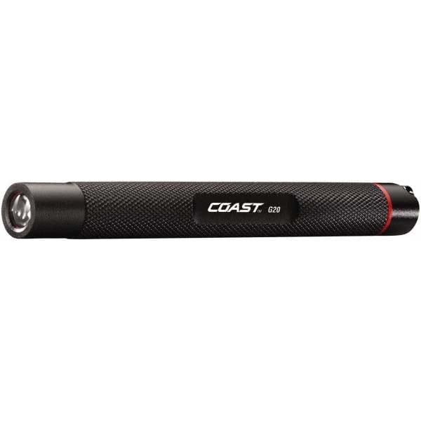 Handheld Flashlight: LED, 18 Lumens, 10 hr Max Run Time, AAA Battery