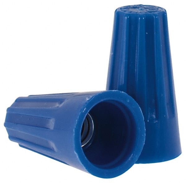 Ideal 30-172 Standard Twist-On Wire Connector: Blue, Flame-Retardant, 2 AWG 