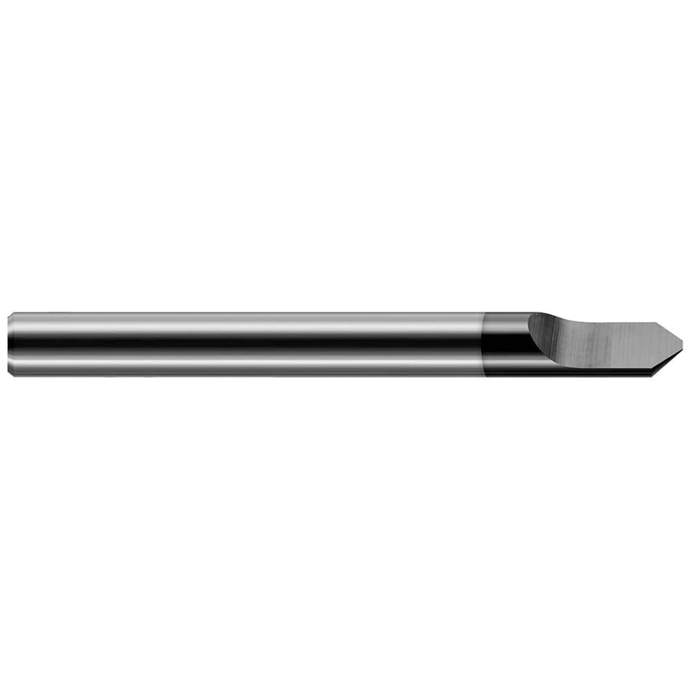 Harvey Tool 25202-C4 Engraving Cutter: 300 °, 1/8" Dia, 0.005" Tip Dia, Tipped Off Point, Solid Carbide Image